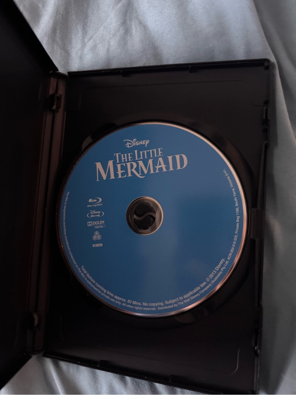 The Little Mermaid (DVD, Disney) *WRONG CASE* Disc Tested Working